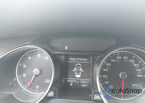 2013 Audi A5 2.0T Premium z USA, uszkodzony, nr VIN WAUAFAFH9DN000347